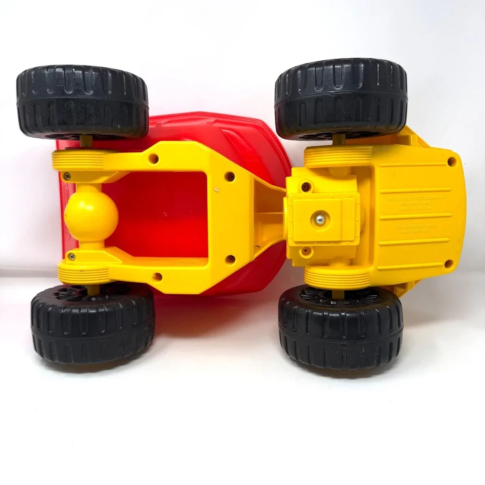 Little Tikes Classic Yellow and Red Dump Truck Large Construction Toy Vintage‎